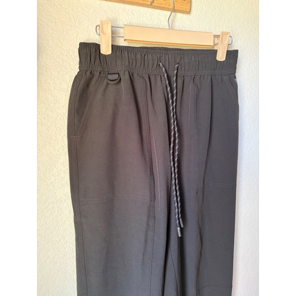 Calia Utility Joggers Black Elastic Waist Drawstring Pants